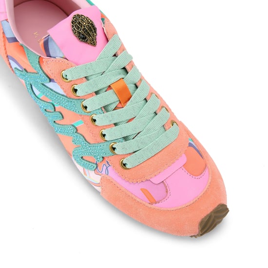 Kurt Geiger London Suede Fabric Kurt Islington Sneakers - Image 4