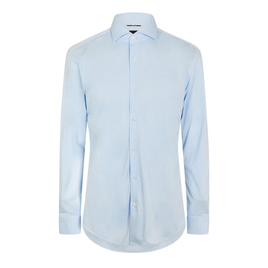 Men's Boss P Hank Oxford Shirt in Pastel Blue - Image 1