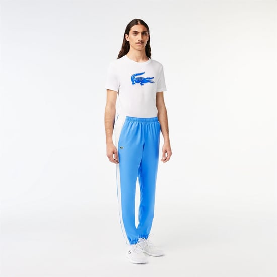 Men's Lacoste Tsuit Trousers in Ethereal/Flour - Image 2