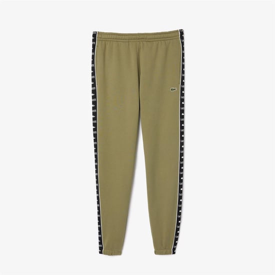 Men's Lacoste Tsuit Trousers in Khaki - Image 1