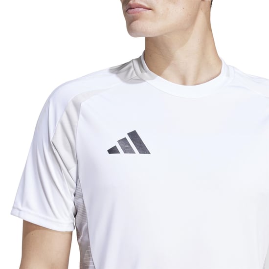 Men's adidas C M Jersey T-Shirt in White - Image 5