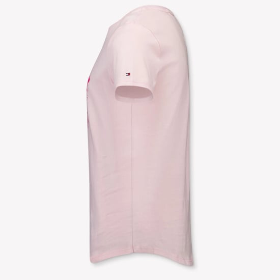 Tommy Hilfiger Kinder meisjes t-shirt in - Image 2