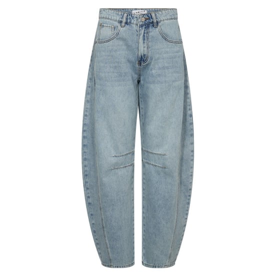 Haute L'Amitié Haute l’amitié drew barrel panel tall jeans bleached denim - Image 2