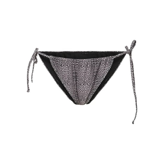Pieces Dames strik bikini slip pcbaomi zwart/luipaard print - Image 1