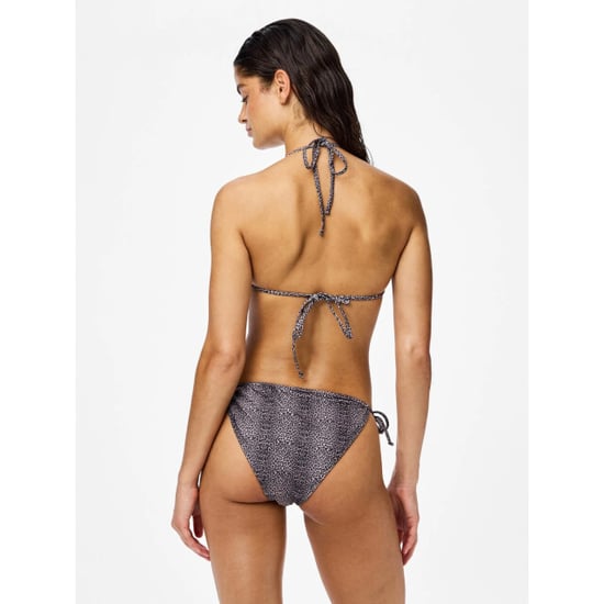 Pieces Dames triangel bikinitop pcbaomi zwart/luipaard print - Image 4