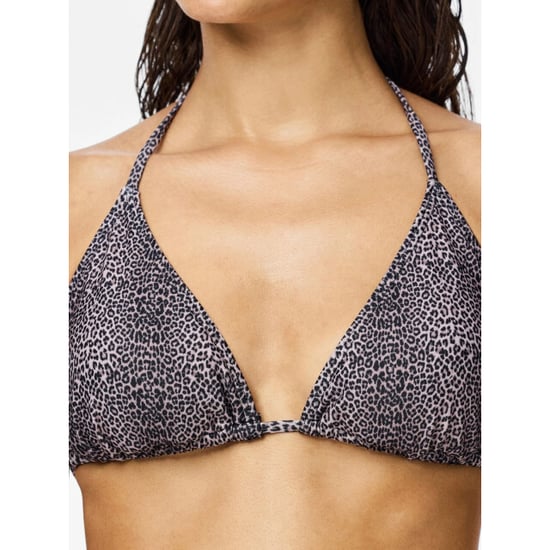 Pieces Dames triangel bikinitop pcbaomi zwart/luipaard print - Image 5