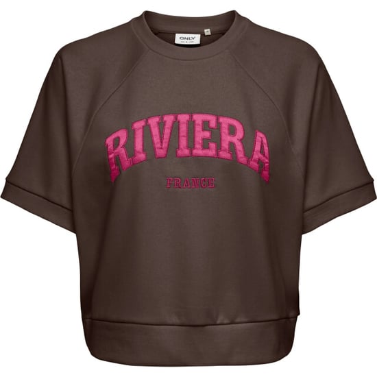 Only Onldaze s/s raglan ub swt chocolate martini/ri - Image 2