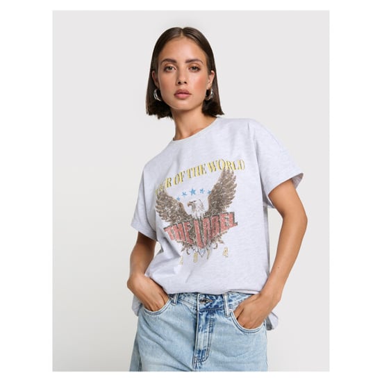 Alix The Label Ladies knitted eagle t-shirt t-shirts 2604819706 - Image 2