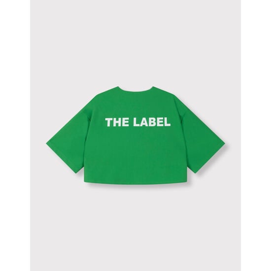 Alix The Label Ladies woven cropped baseball shirt t-shirts 2604935683 - Image 2