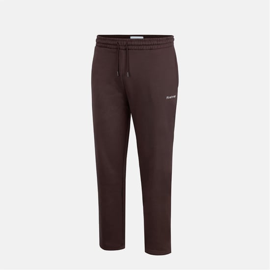 Men's Firetrap Fleece Jogger in DK Choco - Image 1