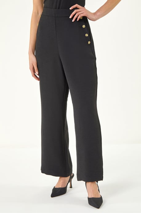 Petite Button Side Trousers - Image 4