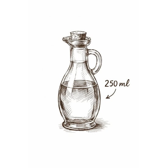 WDMT Glazen schenkflesjes 250 ml set van 6 – met kurken dop en schenktuit - Image 4