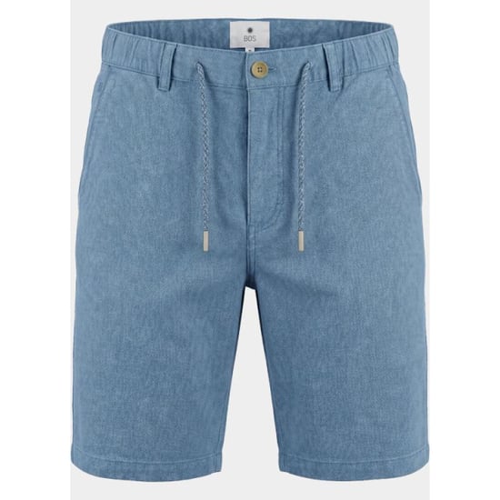 Bos Bright Blue Korte broek heren ferdinand structure chino sho 26109fe06bo/4020 - Image 3