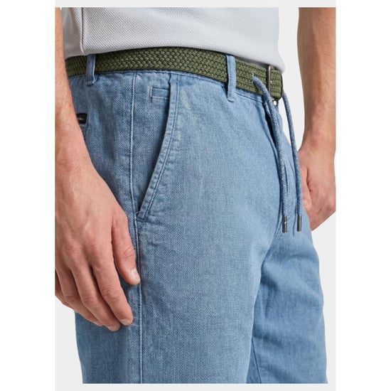 Bos Bright Blue Korte broek heren ferdinand structure chino sho 26109fe06bo/4020 - Image 4