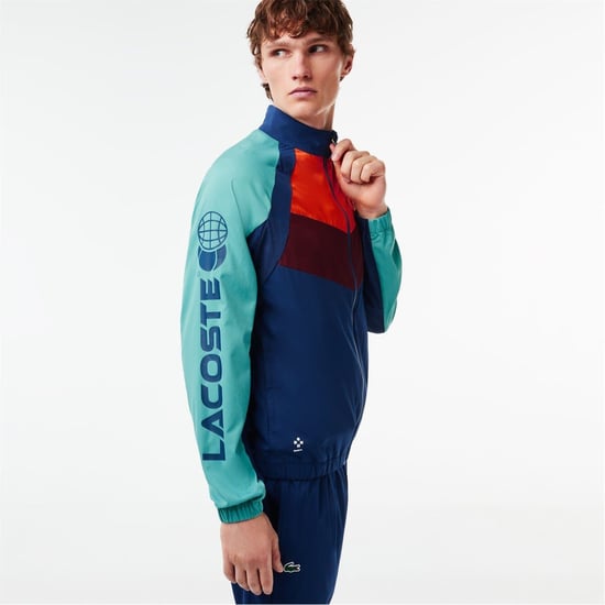 Men's Lacoste Wh1789 Trackst in Methylene - Image 2