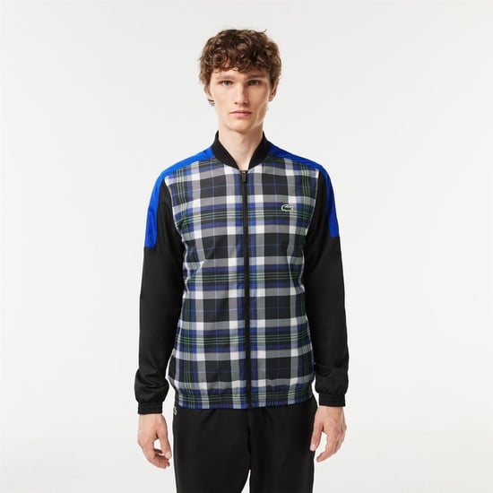 Men's Lacoste Tsuit in Multico/Cobalt - Image 3