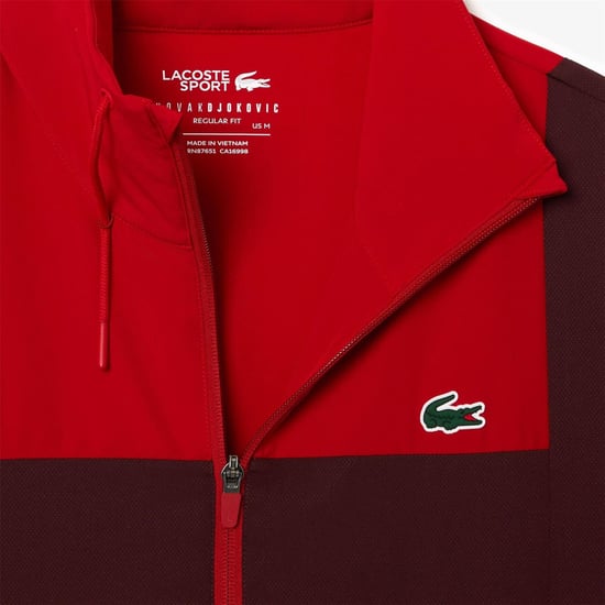 Men's Lacoste Tsuit in Expresso/Opera - Image 5