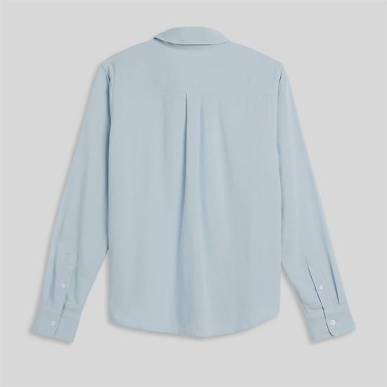 Women's Levis Collared Neck Long Sleeve Regular Fit Shirt in Skyway - Image 2