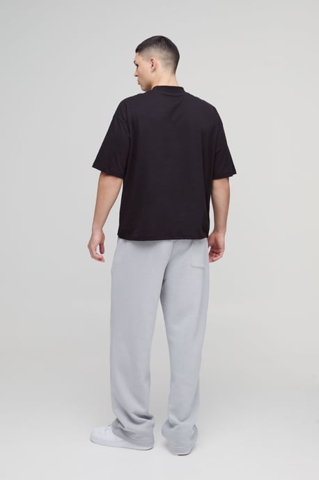 Essential Oversized Boxy Extended Neck T-shirt - Image 2