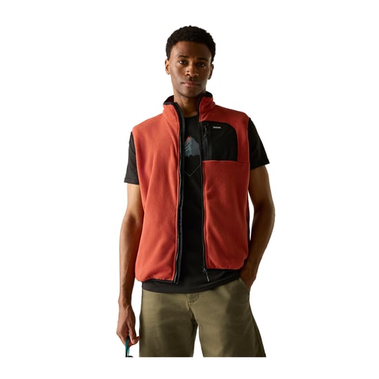 Regatta Professional Heren Frankie Fleece Gilet (Baksteen/Zwart) - Image 4