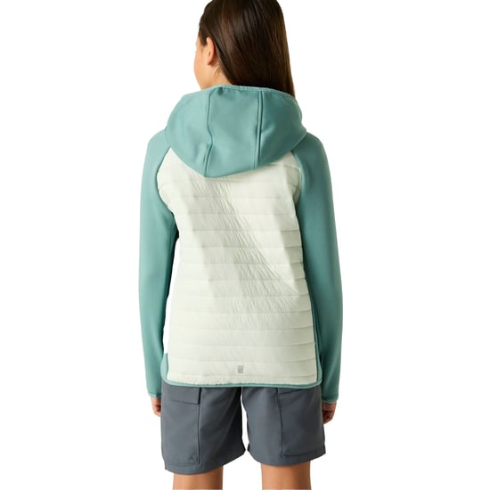 Regatta Andreson Hybride Gewatteerd Jasje voor Kinderen/Kinderen (Ivy mos/Ocean mist) - Image 5