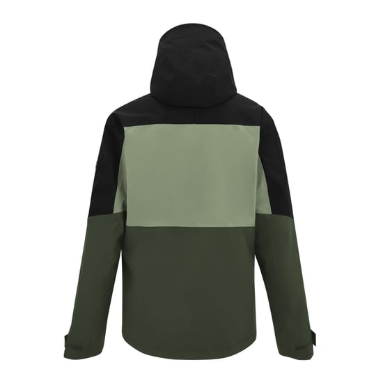 Regatta Mens Maland II Waterproof Jacket (Sage/Black/Dark Khaki) - Image 2