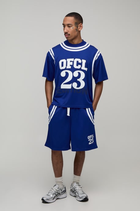 Oversized Boxy Mesh OFCL 23 Short Mesh Set - Image 4