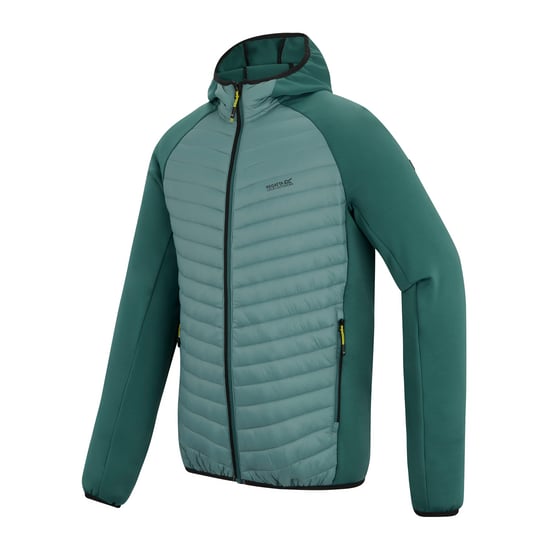 Regatta Mens Andreson Hybrid Jacket (Arctic/Mediterranea) - Image 3