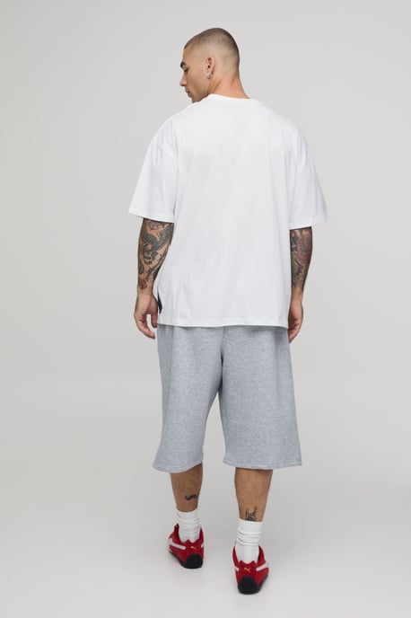 Oversized Messi License Printed T-shirt - Image 2
