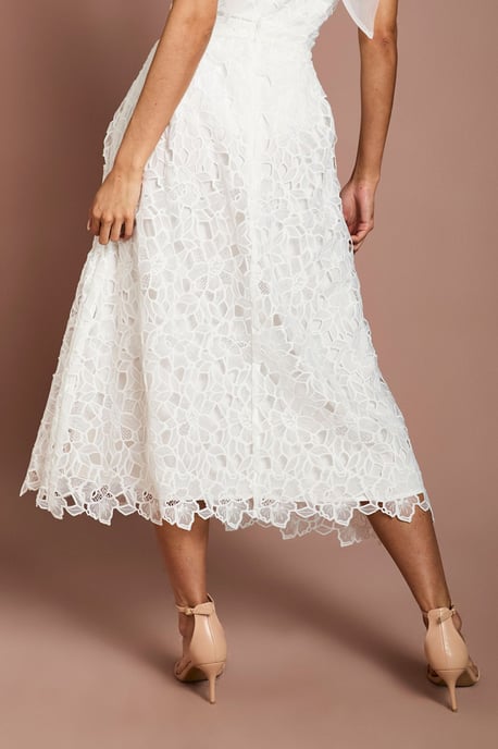 Lace Full Midi Skirt - Image 3