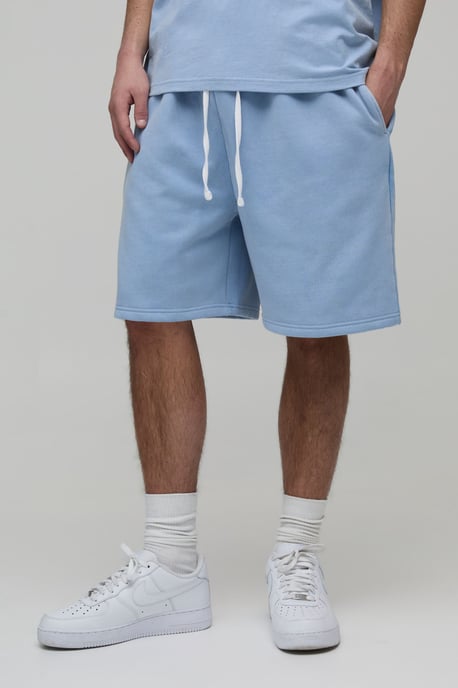 Essential Washed Oversized Drop Crotch Short - Image 1