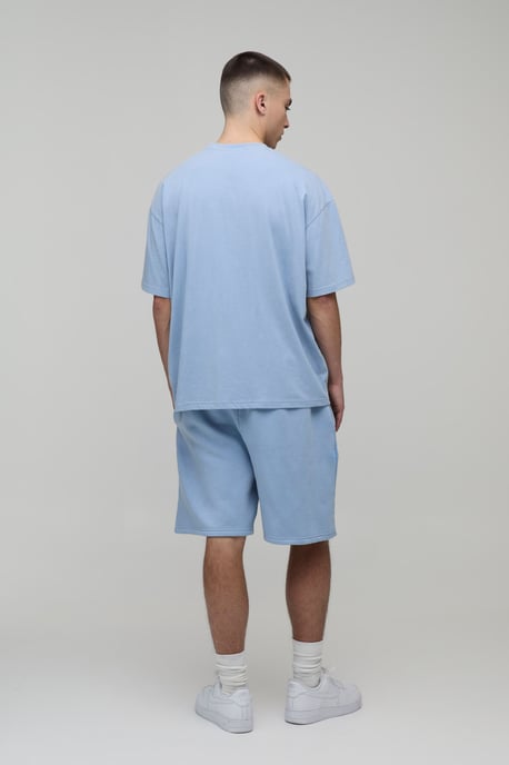 Essential Washed Oversized Drop Crotch Short - Image 2