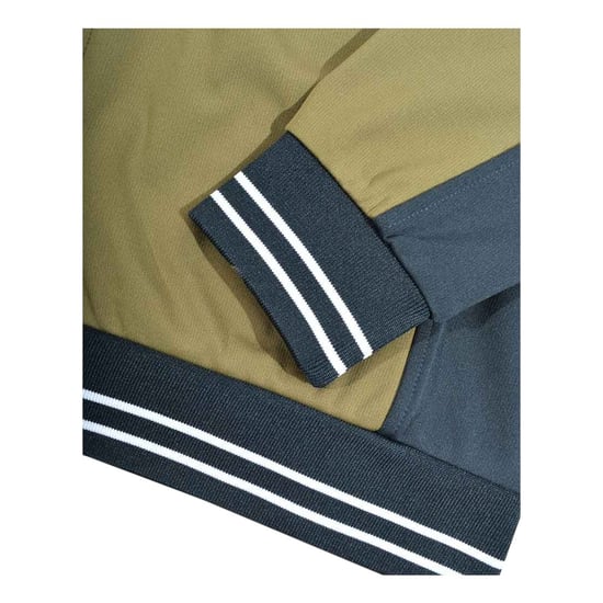Lambretta Heren Vintage Jas (Kaki Groen/Donkerblauw/Wit) - Image 4