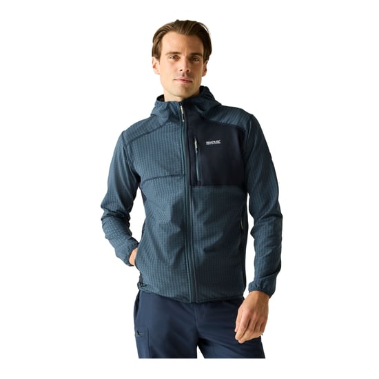 Regatta Heren Alven Full Zip Fleecejack (Nachthemel/Navy) - Image 4