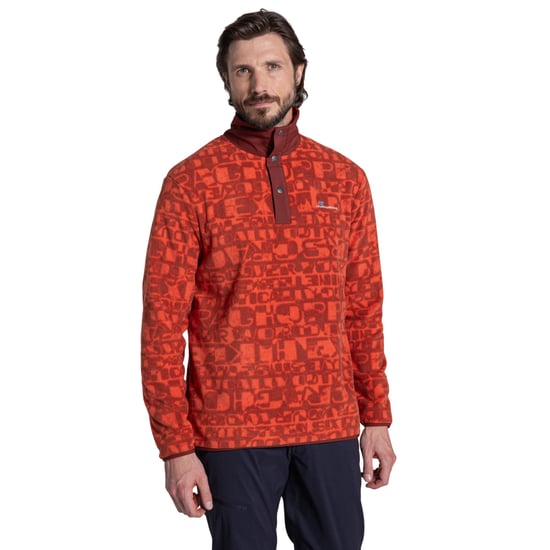 Craghoppers Herr Dewlish II Mönstrad Fleece Topp (Feldspar) - Image 1