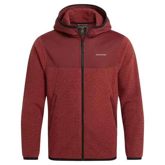 Craghoppers Herr Telesto Hooded Jacket (Bränd Mörkröd) - Image 1