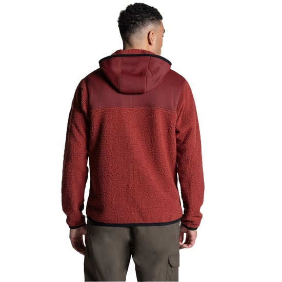 Craghoppers Herr Telesto Hooded Jacket (Bränd Mörkröd) - Image 2