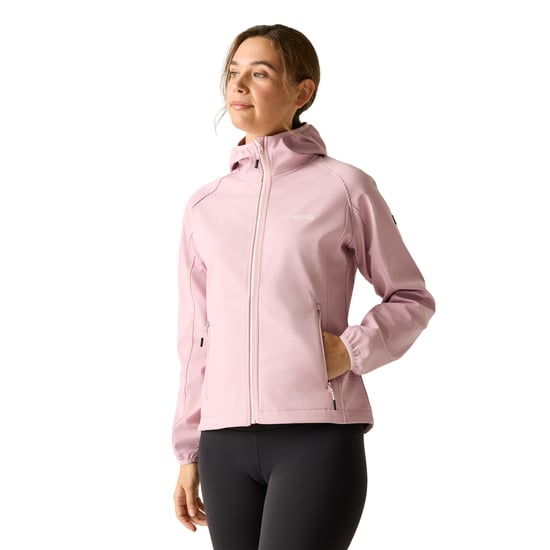 Regatta Dames/dames Soft Shell-jas (Lila poeder) - Image 4