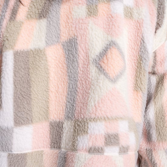 Craghoppers Dames/Dames Dante Patterned Full Zip Fleecejack (Amandel gesuikerd) - Image 3