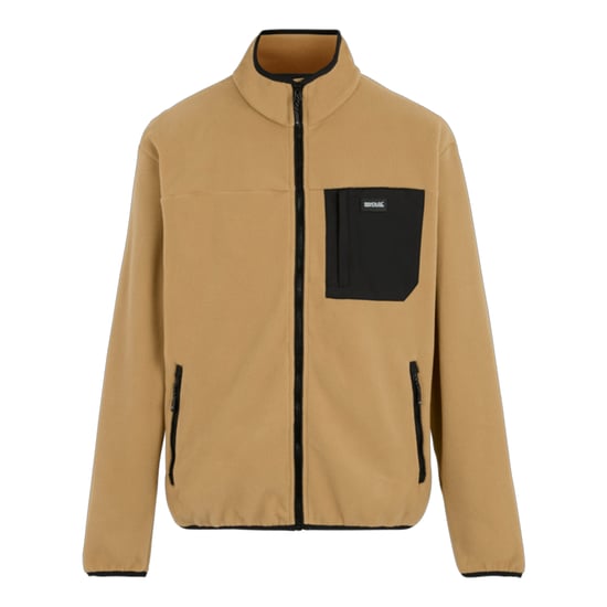 Regatta Heren Frankie Full Zip Fleecejack (Ijskoffie) - Image 1