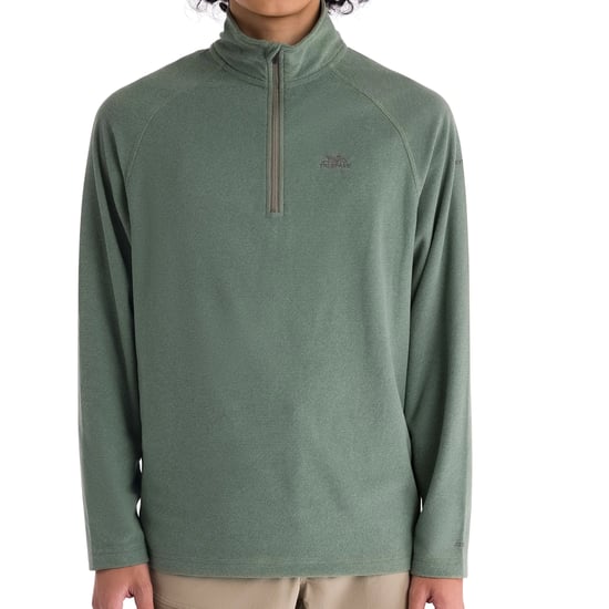 Trespass - Heren Keynote Anti Pluis 1/4 Rits Fleece Vest (Groen rook/alpine) - Image 4