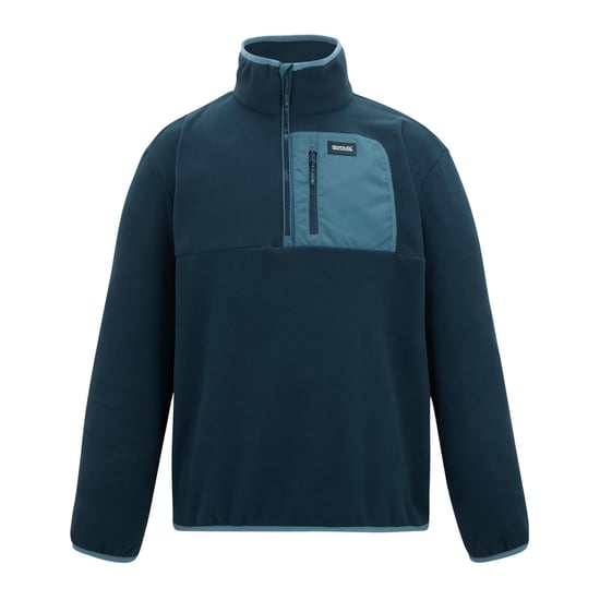 Regatta Heren Frankie Half Zip Fleece Top (Marine/China Blauw) - Image 1