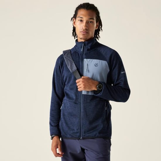 Dare 2B Heren Torrek II Fleece Jas (Marine/Mercurius) - Image 1