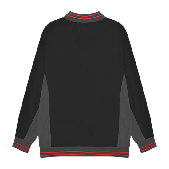 Lambretta Heren Vintage Jas (Zwart/Iron/Rood) - Image 2