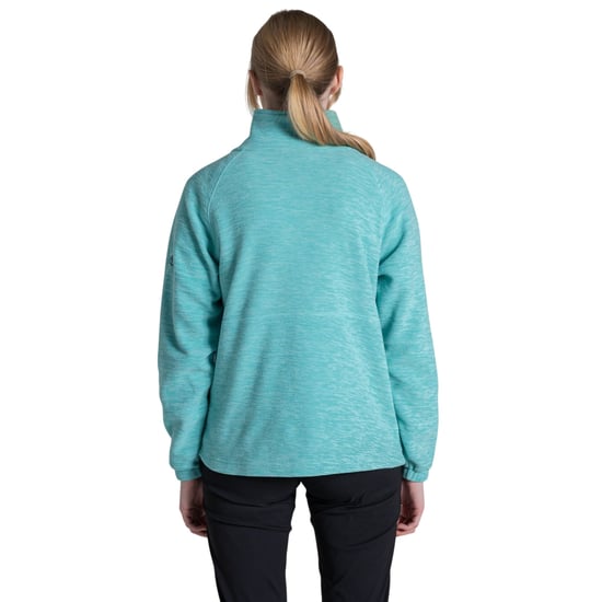 Craghoppers Dames/Dames Esk II Half Zip Fleece Top (Aqua geglazuurd) - Image 2