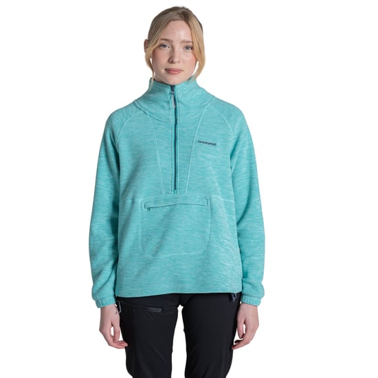 Craghoppers Dames/Dames Esk II Half Zip Fleece Top (Aqua geglazuurd) - Image 3