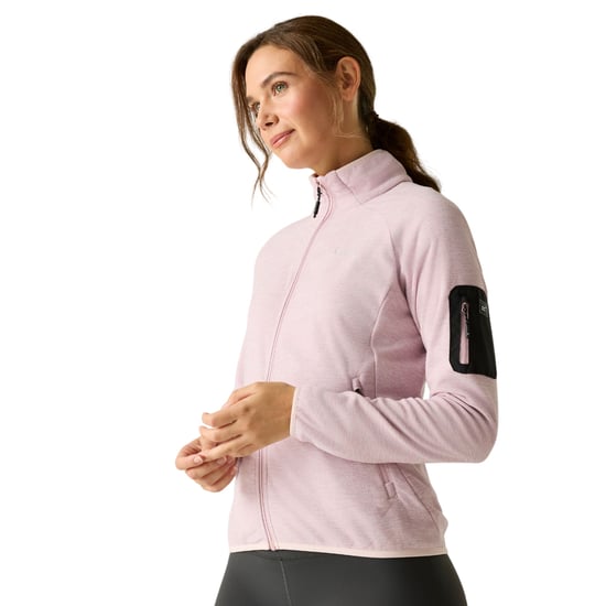 Regatta Dames/Dames Rivendell Full Zip Fleecejack (Lila poeder) - Image 4