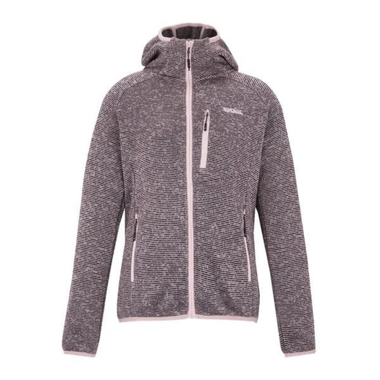 Regatta Womens/Ladies Newhill Hooded Fleece Jacket (Powder Lilac) - Image 1