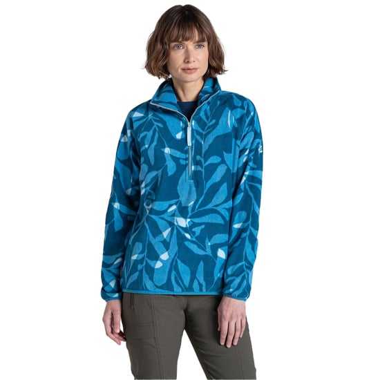Craghoppers Dames/Dames National Trust Reedmace Lente Bloemen Fleece Top (Porselein) - Image 3