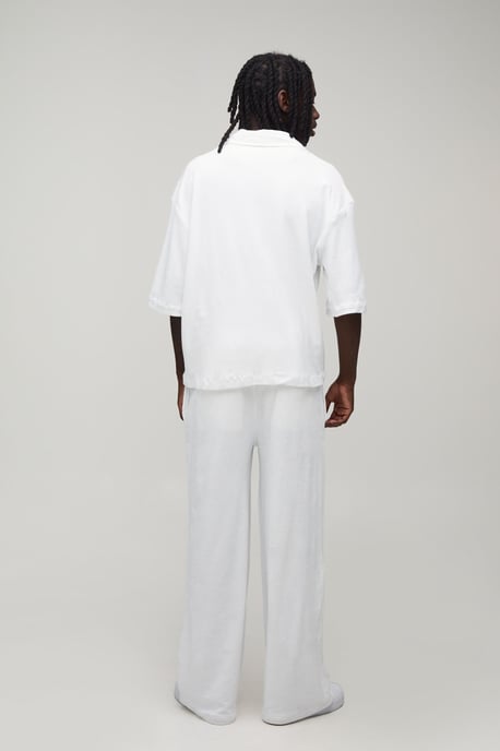Oversized Boxy Towelling Shirt - Image 2